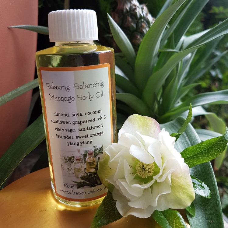 Sensual Therapeutic Massage Oil Infused With Sandalwood Important Oil